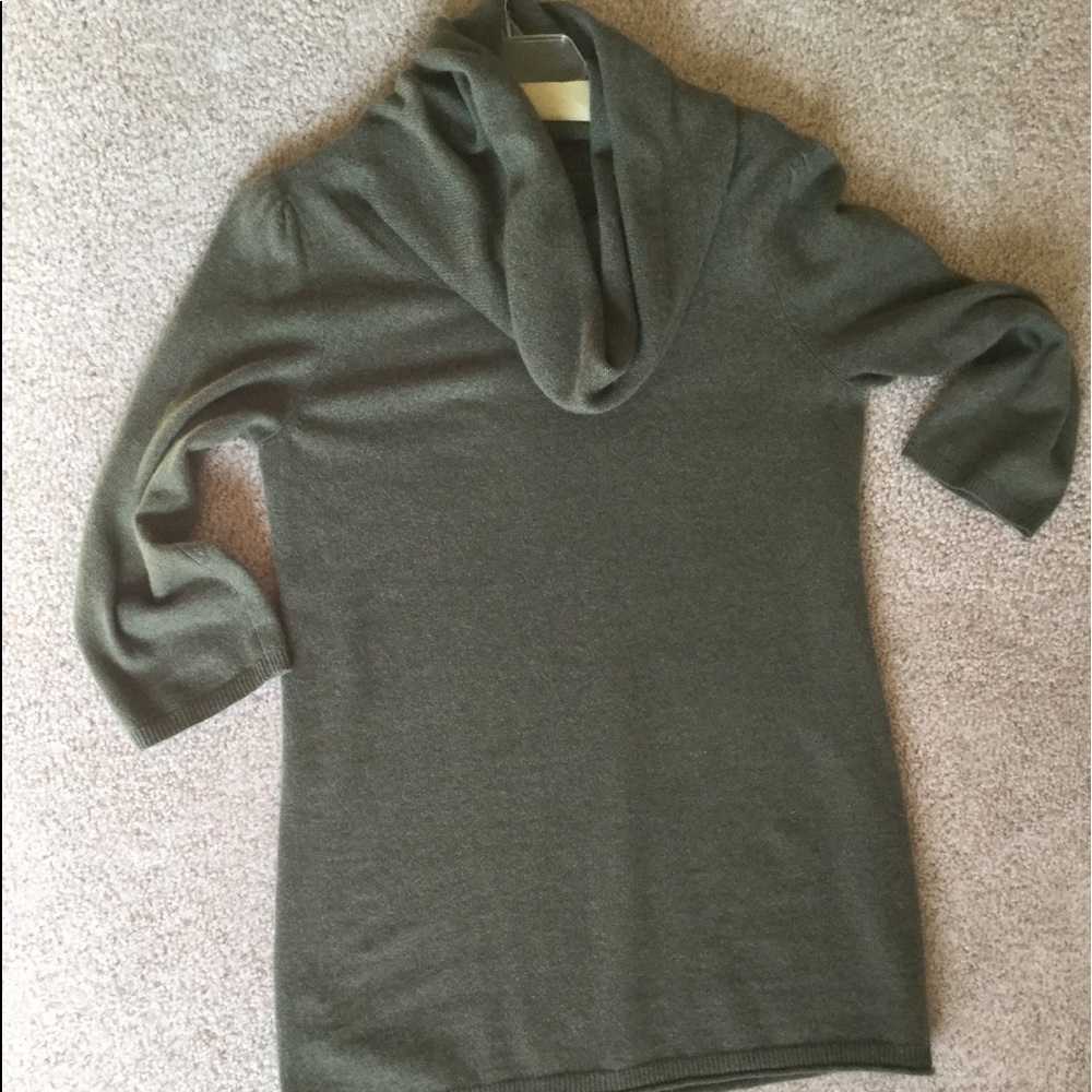 100% cashmere Cynthia Rowley tunic sweater L